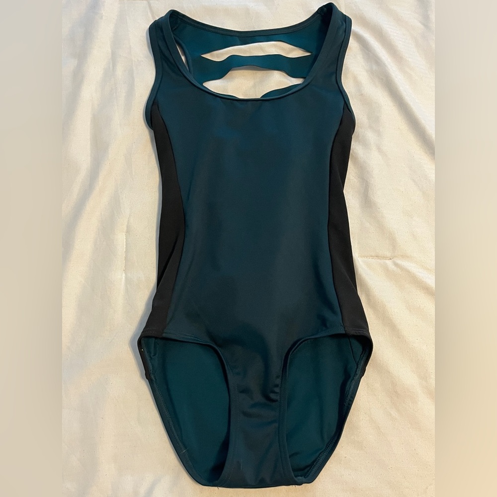 Jo + Jax teal ladder back leo
